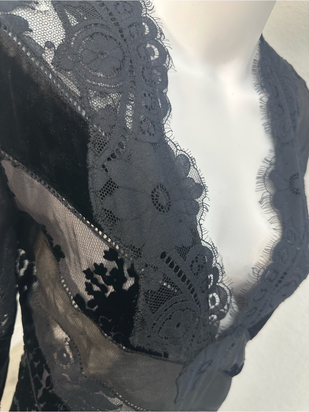 Authentic Zimmermann Lace Print Long Dress size 2 - Picture 7 of 11